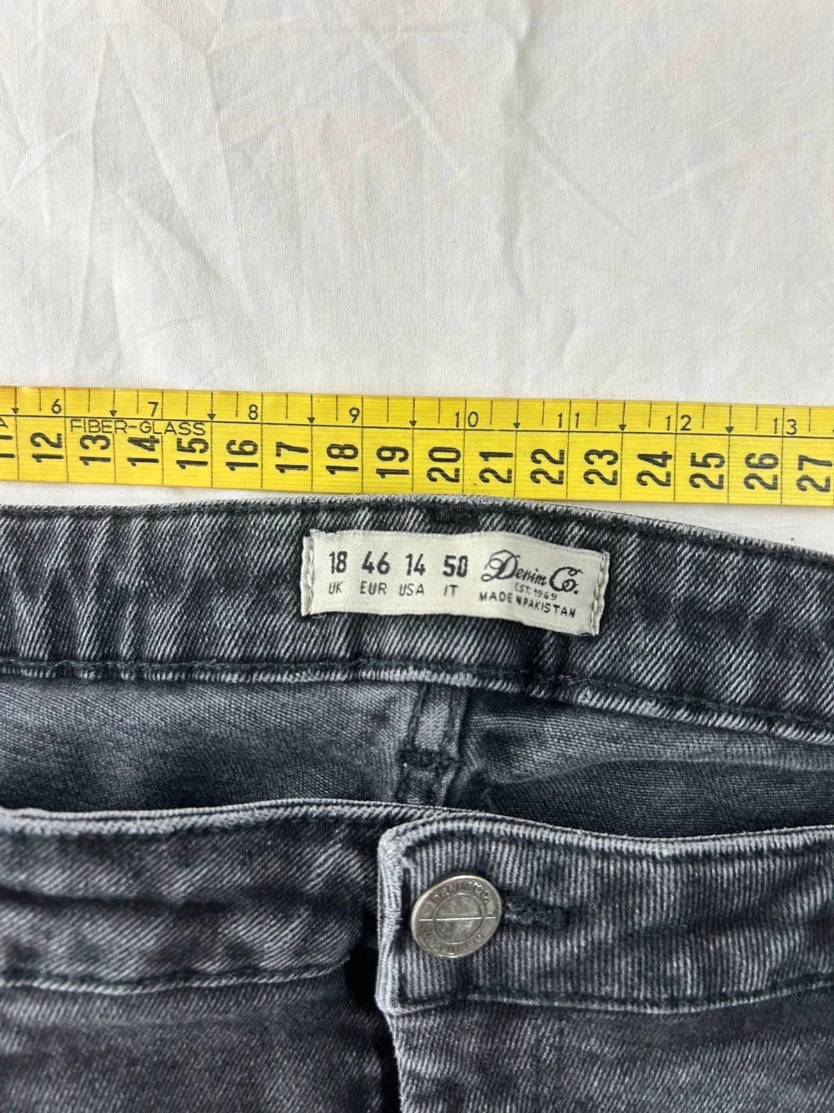 Zwarte slim jeans van Denim Co maat 46 – photo 7